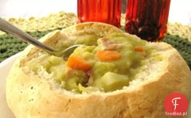 Slow Cooker Split Grochówka z boczkiem i ziemniakami