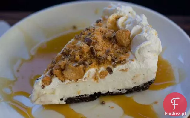 Brownie Bottom Butterfinger Ice Cream Pie