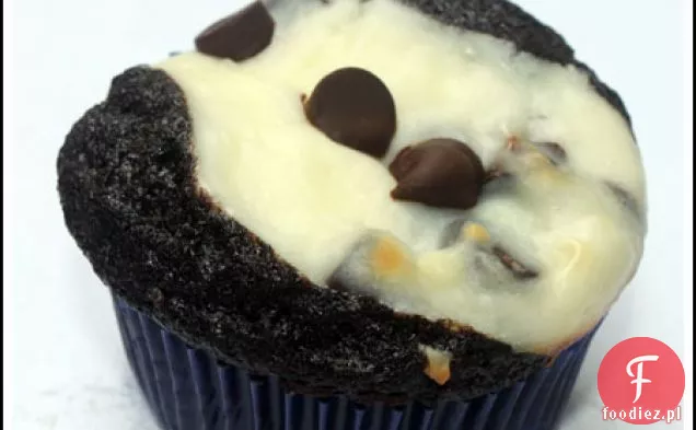 The Ultimate Black Bottom Cupcake