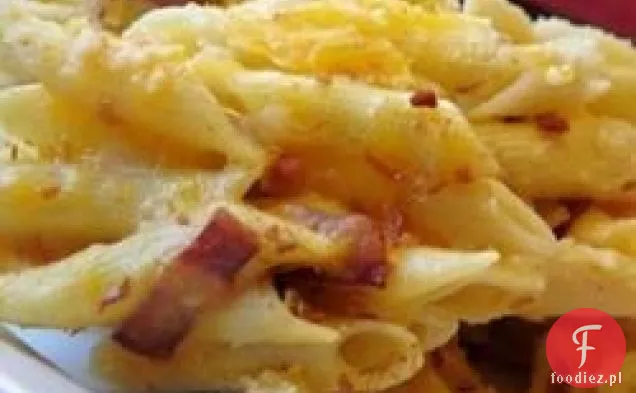 Pieczony makaron z serem I