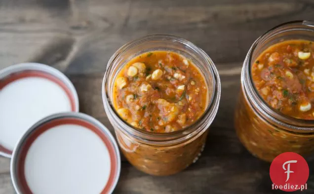 Pieczona Salsa Pomidorowo-Kukurydziana