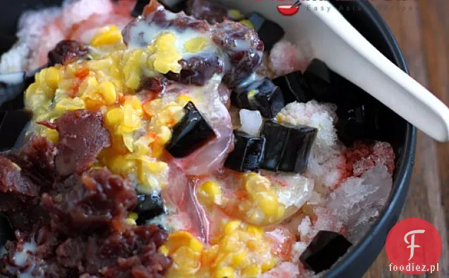 Ice Kacang (abc) / malezyjski Ogolony lód przepis