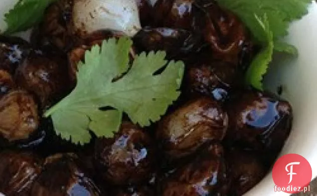 Karmelizowana cebula perłowa z glazurą balsamiczną
