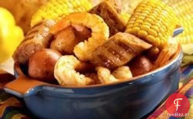 Bratwurst And Shrimp Boil
