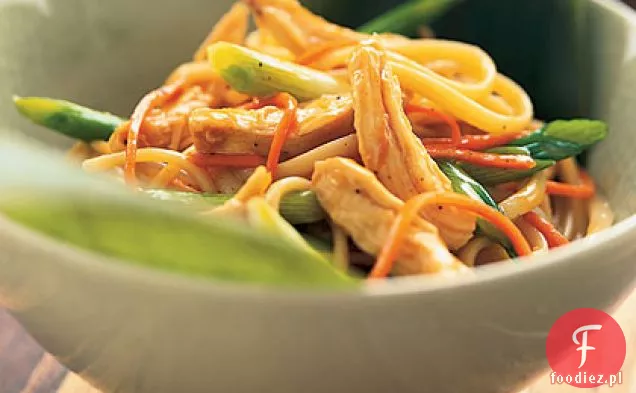 Pikantny Kurczak Lo Mein