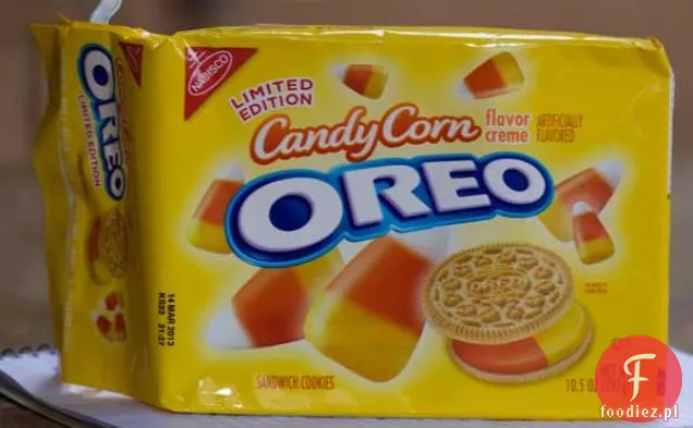 Candy Corn Oreos Halloween Cookie Kora