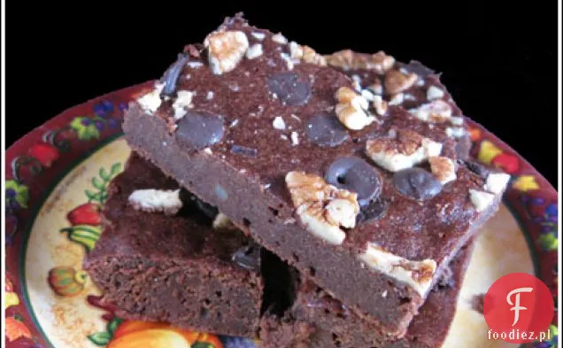 Double Chocolate Puree Ziemniaczane Brownies