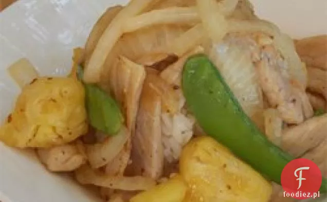 Wieprzowina I Ananas Stir-Fry