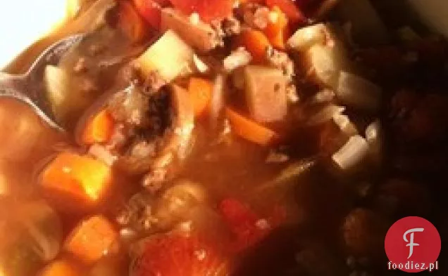 Zupa Ryżowa Hamburger
