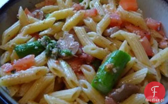 Penne z grzybami