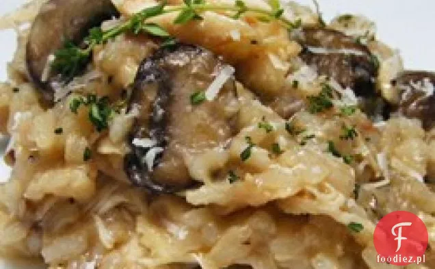 Pieczony kurczak z Risotto i karmelizowaną cebulą