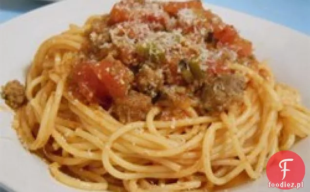 Czerwona Miseczka Spaghetti
