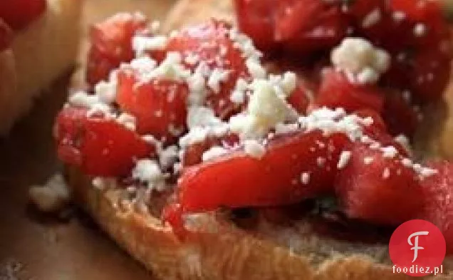 Podwójny Pomidor Bruschetta