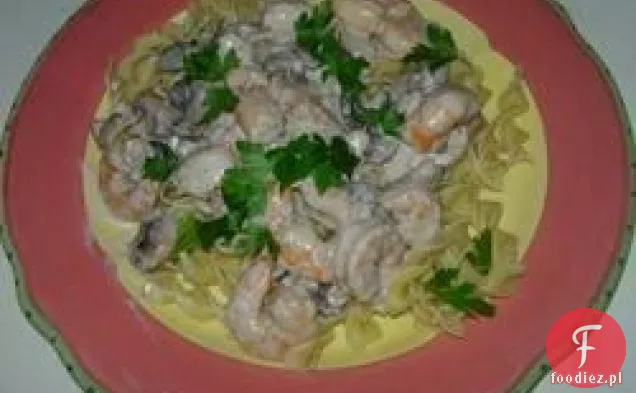 Shrimp & Scallop Stroganoff