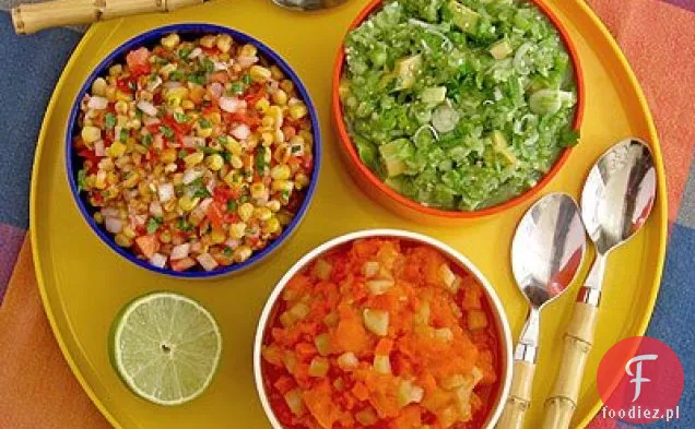 Pikantna Salsa Tomatillo-Awokado