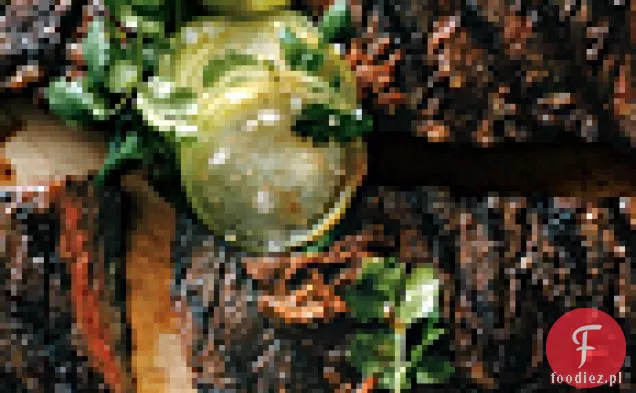 Grillowane steki z Tomatillo na dwa sposoby
