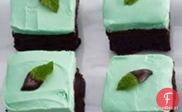 Miętowe Czekoladowe Batoniki Brownie