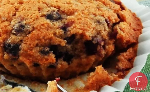Muffin Jagodowy Jednoserwowy