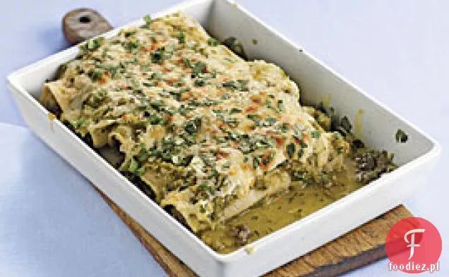 Szybkie Enchilady Wołowe Z Salsą Verde