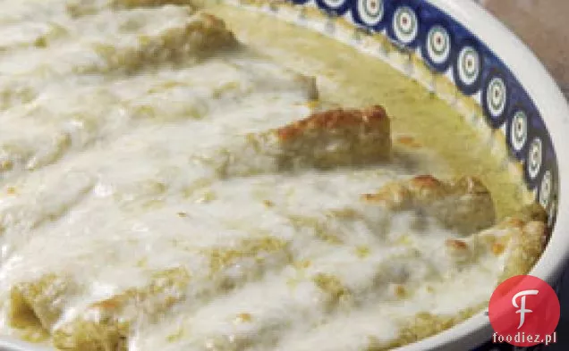 Enchiladas Z Indyka Z Kremowym Sosem Tomatillo