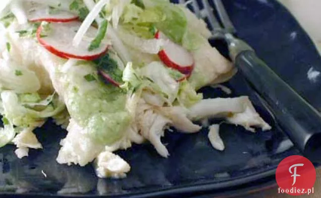 Zielone Enchiladas z krabem