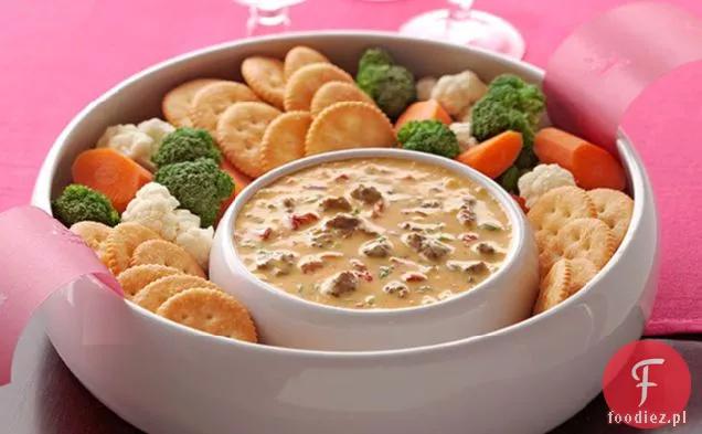 VELVEETAÂ ® Pikantny Dip Cheeseburger