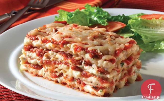 Stolik-dla-dwojga lasagne
