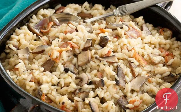 Risotto Z Pieczarkami I Boczkiem