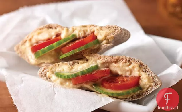 Kieszenie Hummus Mini-Pita