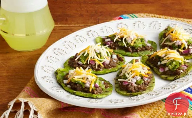 Grillowane Nopales Huaraches