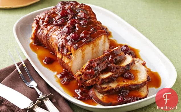 Pieczeń Wieprzowa Żurawinowo-Pomarańczowa