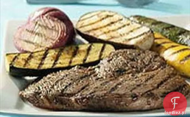 Cajun Grillowany stek i warzywa