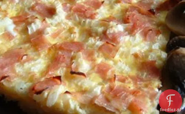 Quiche śniadaniowe z szynką i serem
