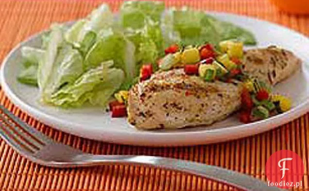 Południowo-zachodni Grillowany kurczak z salsą Mango
