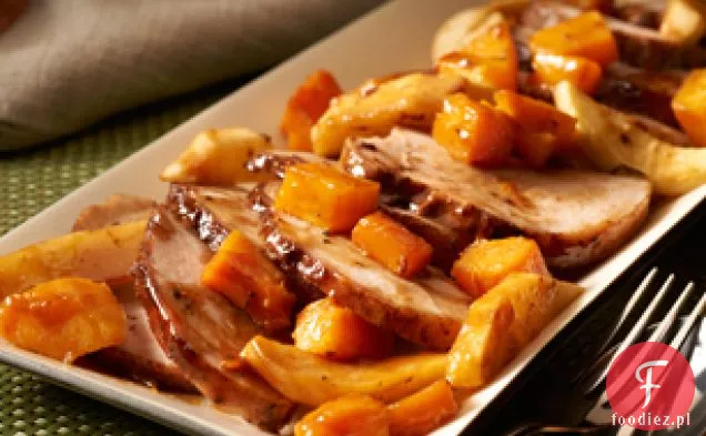 Make-Ahead Spiced Pork & Apple Roast