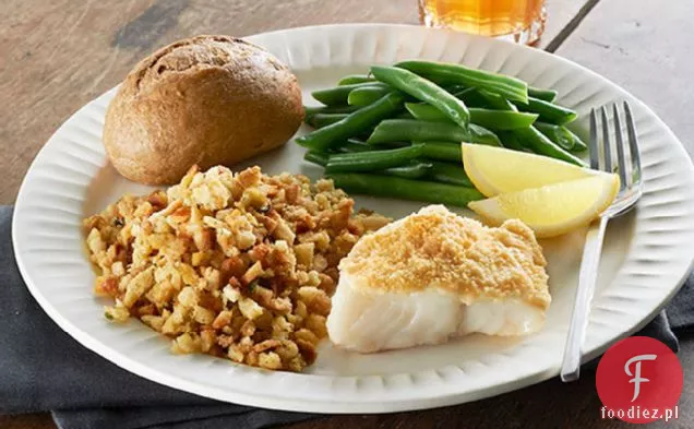 Łatwy Parmezan-Crusted Fish Dinner