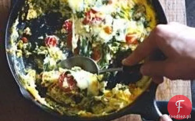 Cheesy Chorizo Frittata