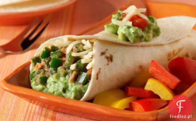 Poblano i Refried Bean Burritos