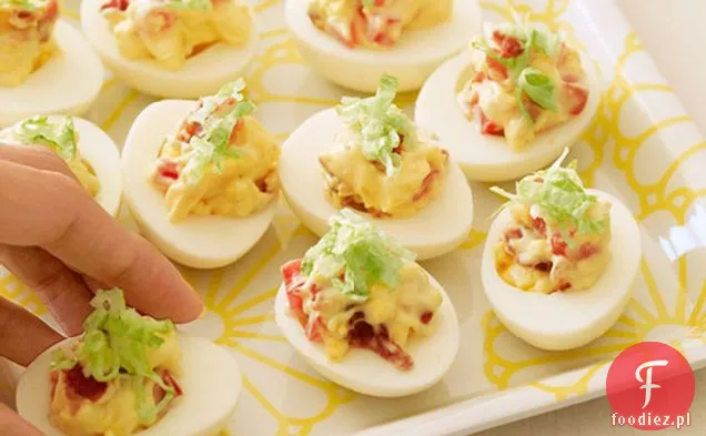 BLT Deviled Eggs