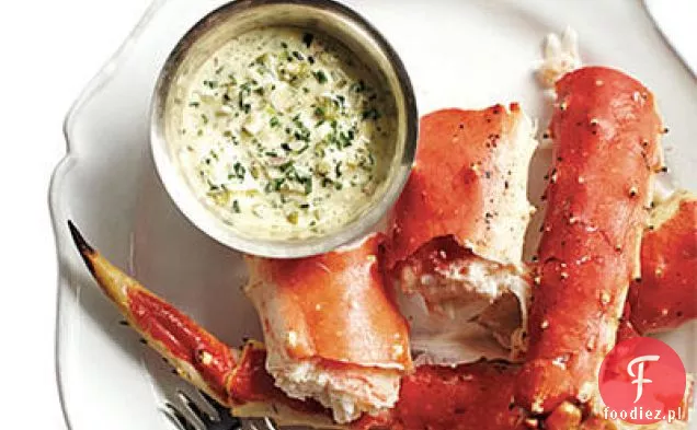 Grillowany ser z sosem szpinakowo-pomidorowym