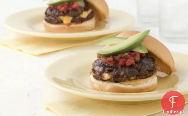 Nadziewane Burgery Fiesta