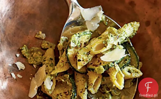 Penne z sosem Cukiniowo-Parmezanowym