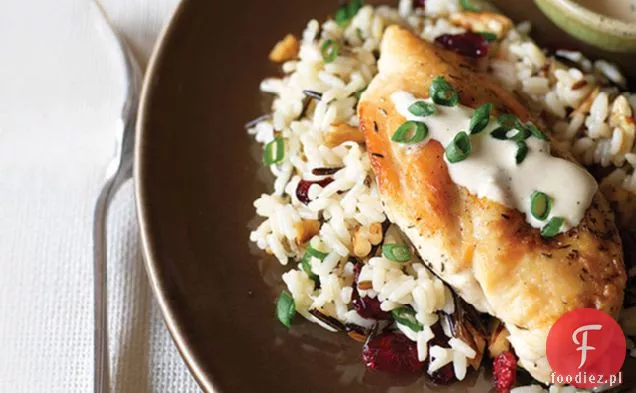Creamy Chicken & Cranberry-Pecan Wild Rice
