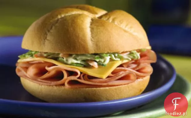 Sassy Ham & Dijon Coleslaw Sandwich