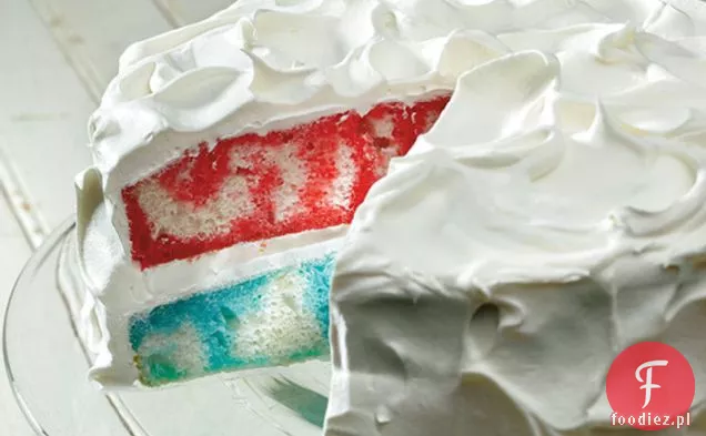 Patriotyczne Ciasto Poke