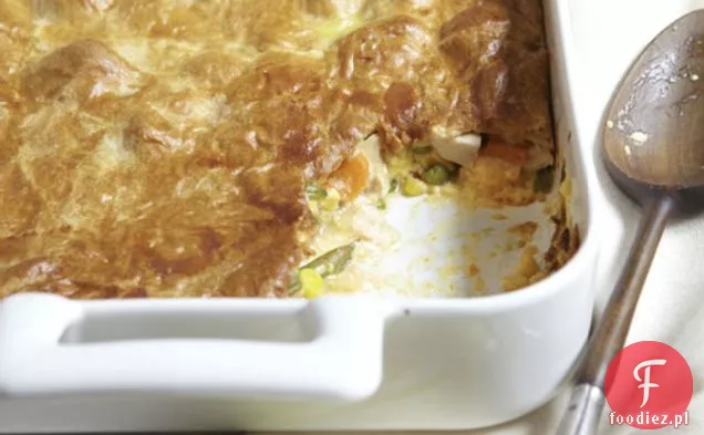 Zdrowe życie Cheesy Chicken Pot Pie