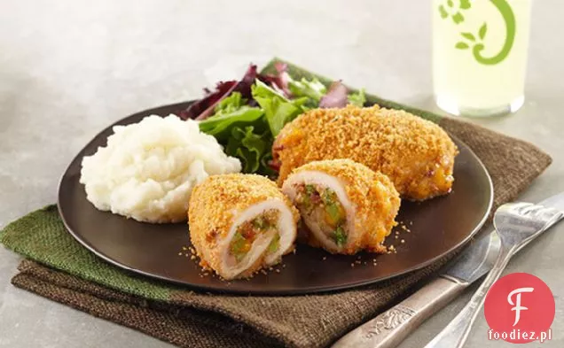 Brokuł-Cheddar Kurczak Wiązki