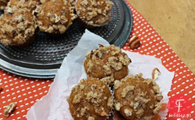 Mini Dyniowe Muffinki Streusel