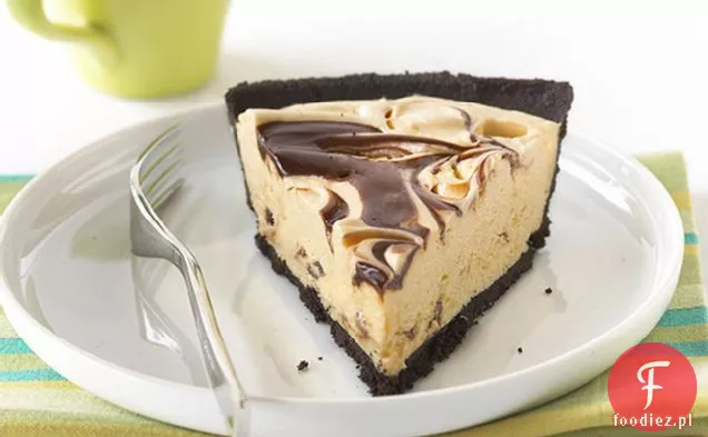 Peanut Butter & Fudge Swirl Pie