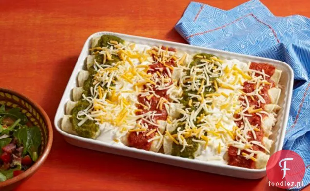 Trójkolorowe Enchilady